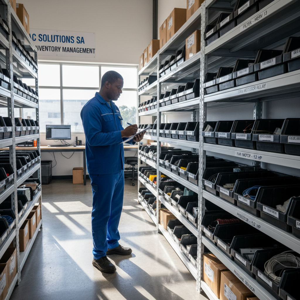 Stop Losing Jobs to 'We're Waiting for Parts' - Automate Your HVAC Stock