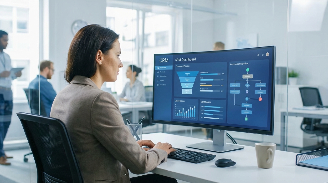 CRM and sales automation service